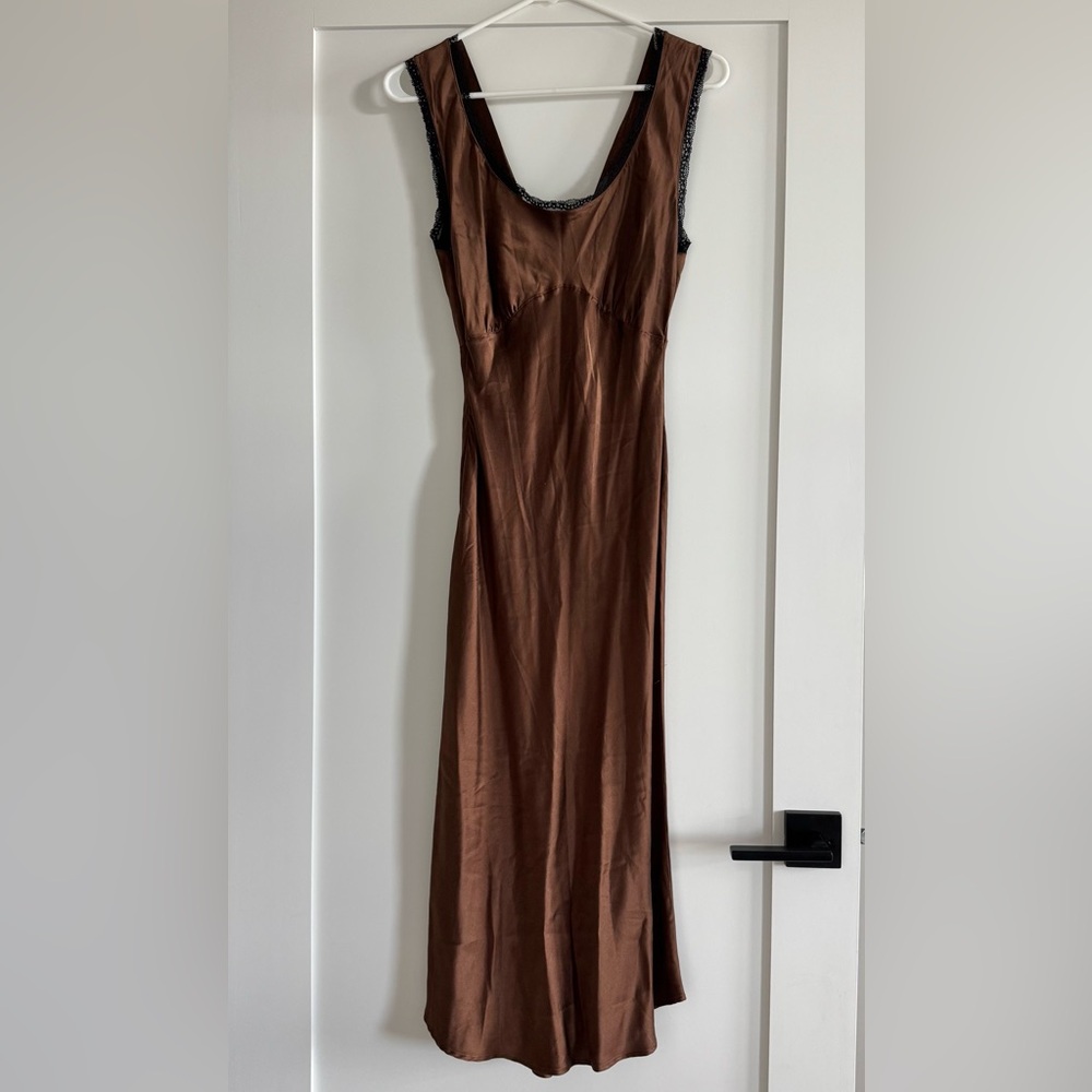 SILK Cherry St. Slip Dress